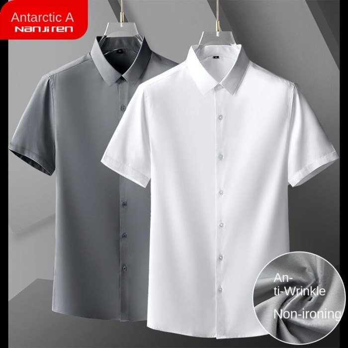 Non wrinkle mens dress shirts