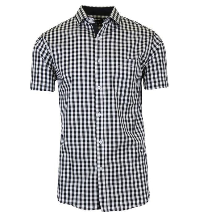 Men short sleeve dress shirt