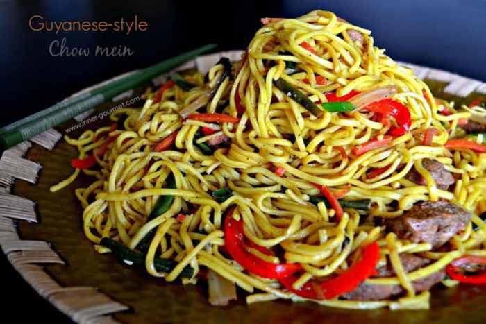 How to cook chow mein guyanese style