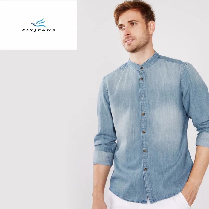 Men's dress shirts without collar