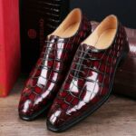 Mens dress shoes alligator