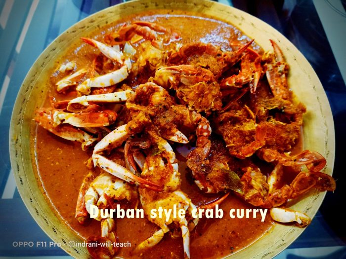 How to cook crab curry durban style