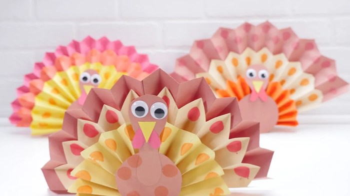 How to make a turkey table decoration