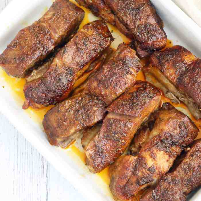 How to cook western style ribs in oven