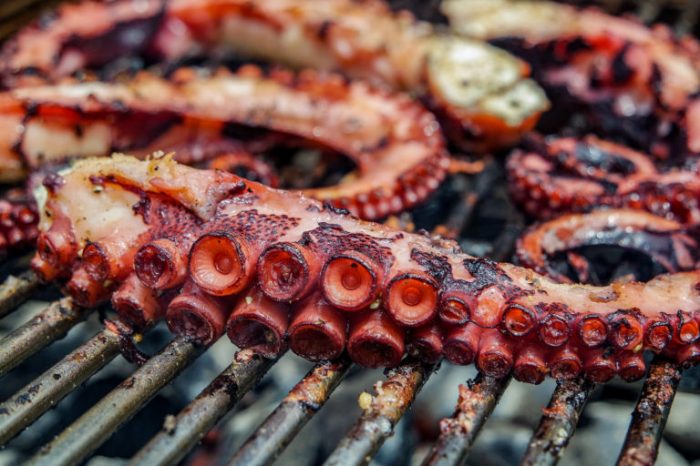 How to cook octopus thai style