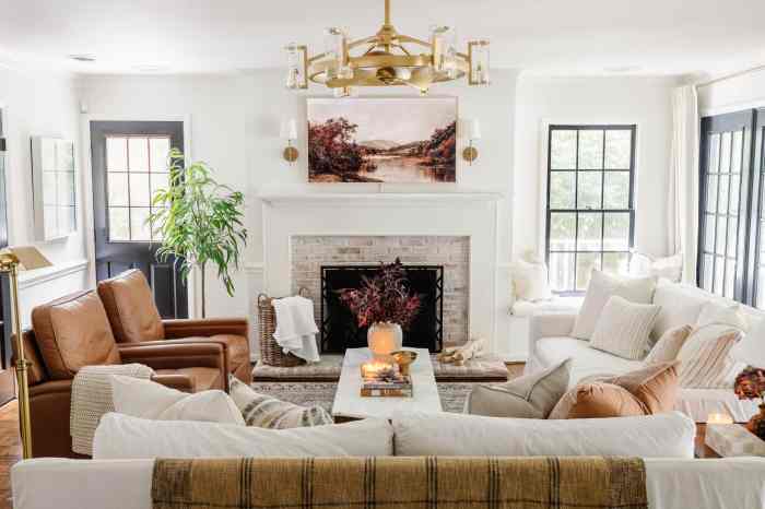 How to decorate your living room for fall