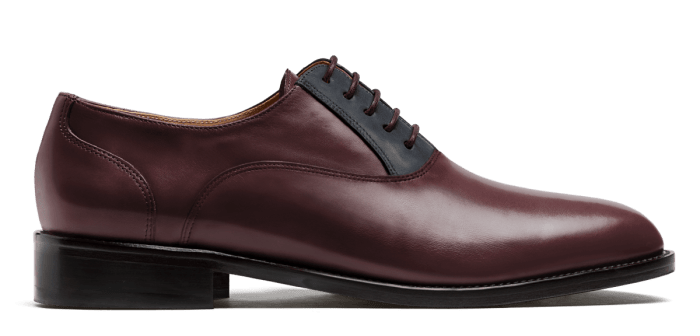 Oxblood dress shoes men's