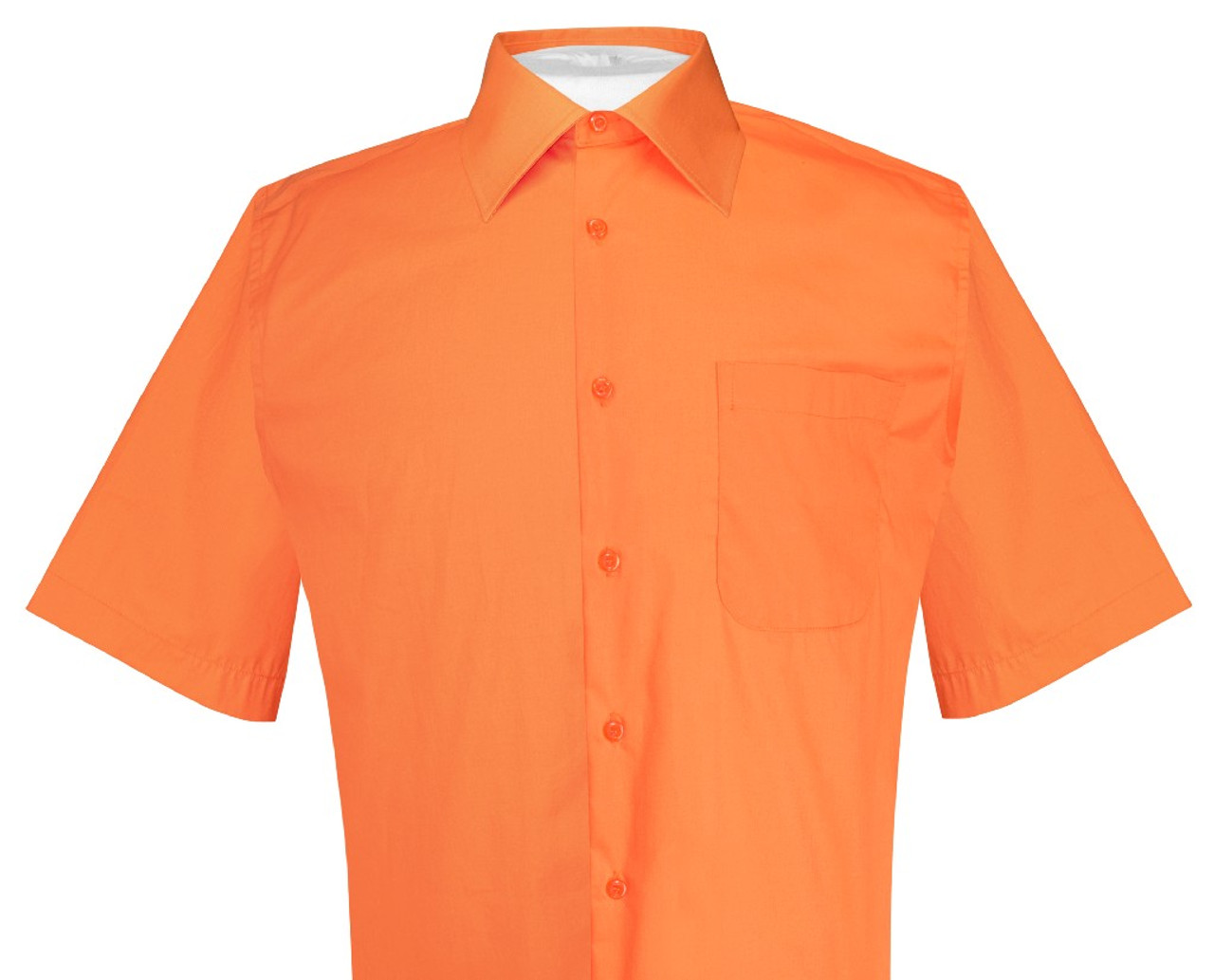 Burnt orange dress shirts for men